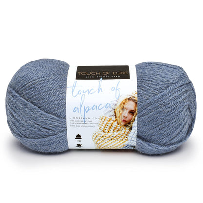 Lion Brand Touch of Alpaca Estambre - Azul empolvado