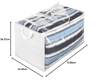 Whitmor 6044-137 Jumbo Bolsa de almacenamiento con cremallera