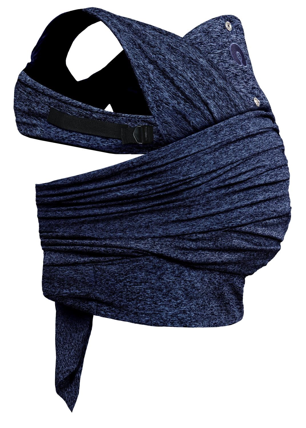 Chicco ComfyFit Evolution Boppy - Mochila portabebés Ergonómica para Recién Nacidos y Niños de hasta 15 kg, Cómoda y Fácil de Usar, Ajustable, Soporte para Cabeza y Cuello, Azul. Tipo Fular