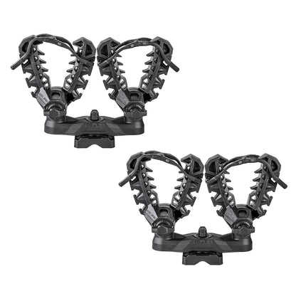 Kolpin 21551 Agarre Rhino Doble Negro, 2 Unidades