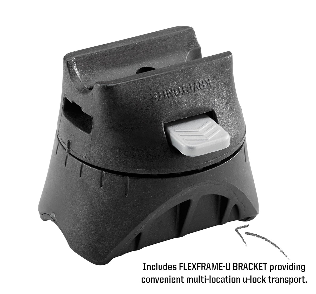 Kryptonite Kryptolok - Candado Largo para Bicicleta de 12,7 mm con Soporte FlexFrame-U