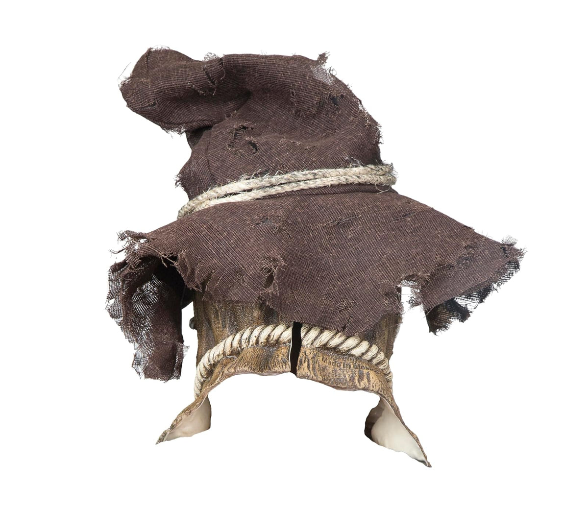 Ghoulish Productions Possessed Scarecrow, Máscara de Espantapajaros Poseído, Disfraz de Espanta Pajaros de Miedo Ideal para Halloween y Fiestas de Disfraces