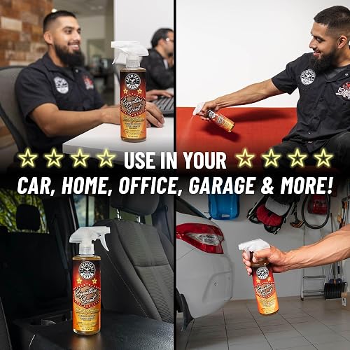 Chemical Guys Ambientador y Eliminador de Olores Premium Signature Scent, Olor a Éxito (ideal para automóviles, camiones, todoterrenos, caravanas, hogar, oficina y más) 473ml