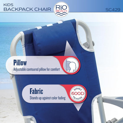 Rio Beach - Mochila Plegable de 5 Posiciones para niños