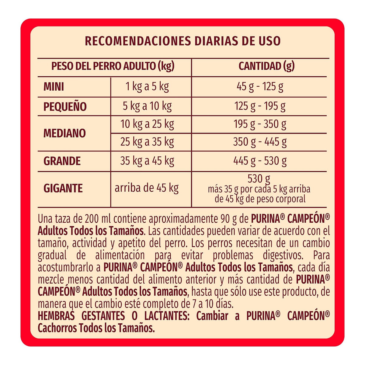 Alimento para Perros Campeon Adulto Prime 15 Kg