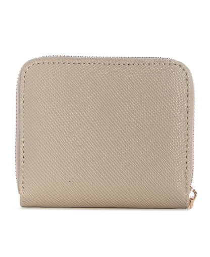 GUESS CARTERA LAUREL II SLG SMALL ZIP AROUND MUJER CAFE CLARO ZG7459137-TAU