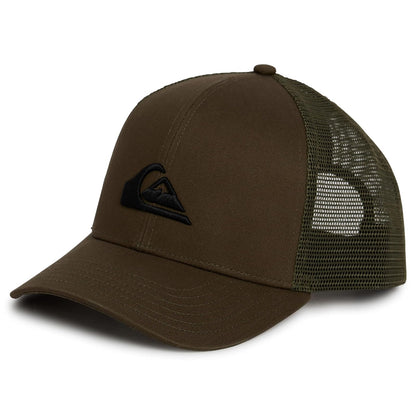 Quiksilver Premium Cotton Adjustable Snap Back Logo Gorra de béisbol Hombre - Talla Única - GRAPE LEAF