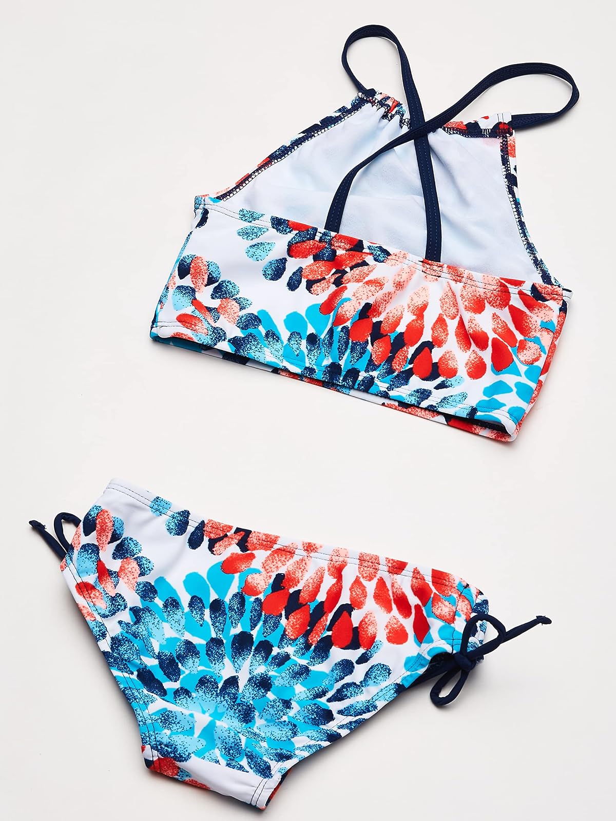 Kanu Surf Daisy Beach Sport Halter Tankini de 2 Piezas para niña