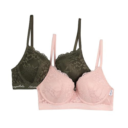 Aeropostale 2-Pack Push Up Bra Sujetador Mujer