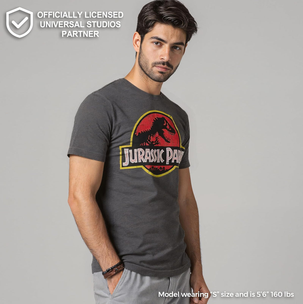 Jurassic Park - Playera clásica con Logotipo de película para Hombre