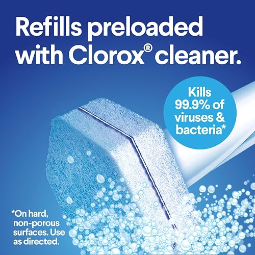 Clorox - Recambios para inodoro desinfectante, Azul, 30 unidades