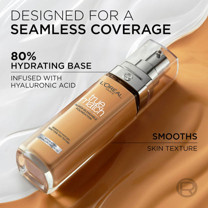 L'Oreal Paris New True Match Foundation 30ml - 5D/5W Golden Sand