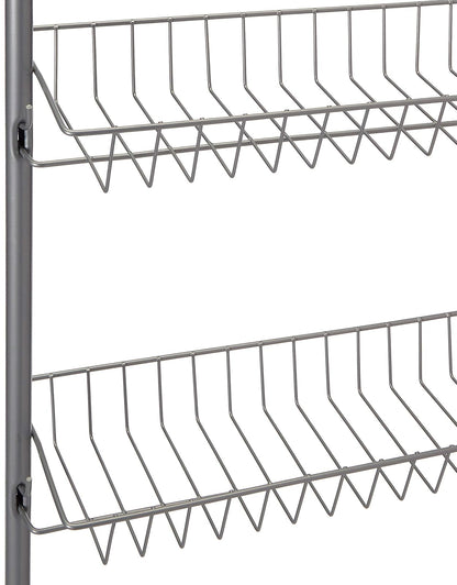 Noveltia HB-5654 Organizador para Puerta, 6 Repisas