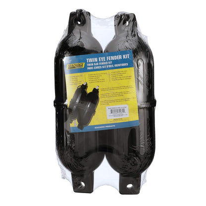 Seachoice Kit de Guardabarros para Barco de Doble Ojo, Incluye un par de líneas de Guardabarros MFP, Varios tamaños/Colores