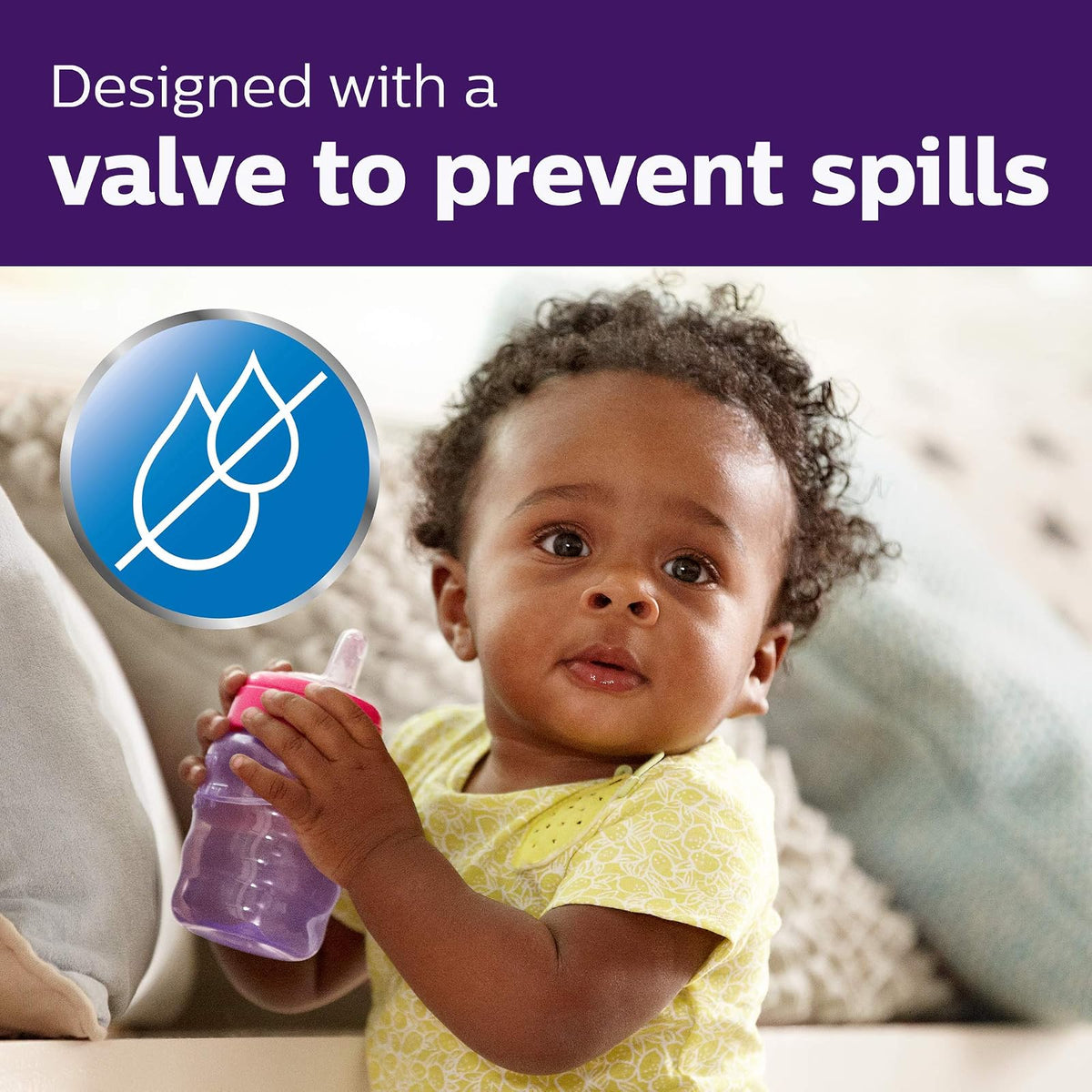 Philips Avent - My Easy Sippy - Taza, niña, 266