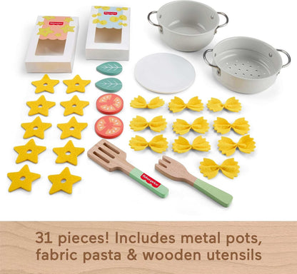 Fisher-Price Juguete para Bebés Set de Cocina de Madera para niños de 3 años en adelante