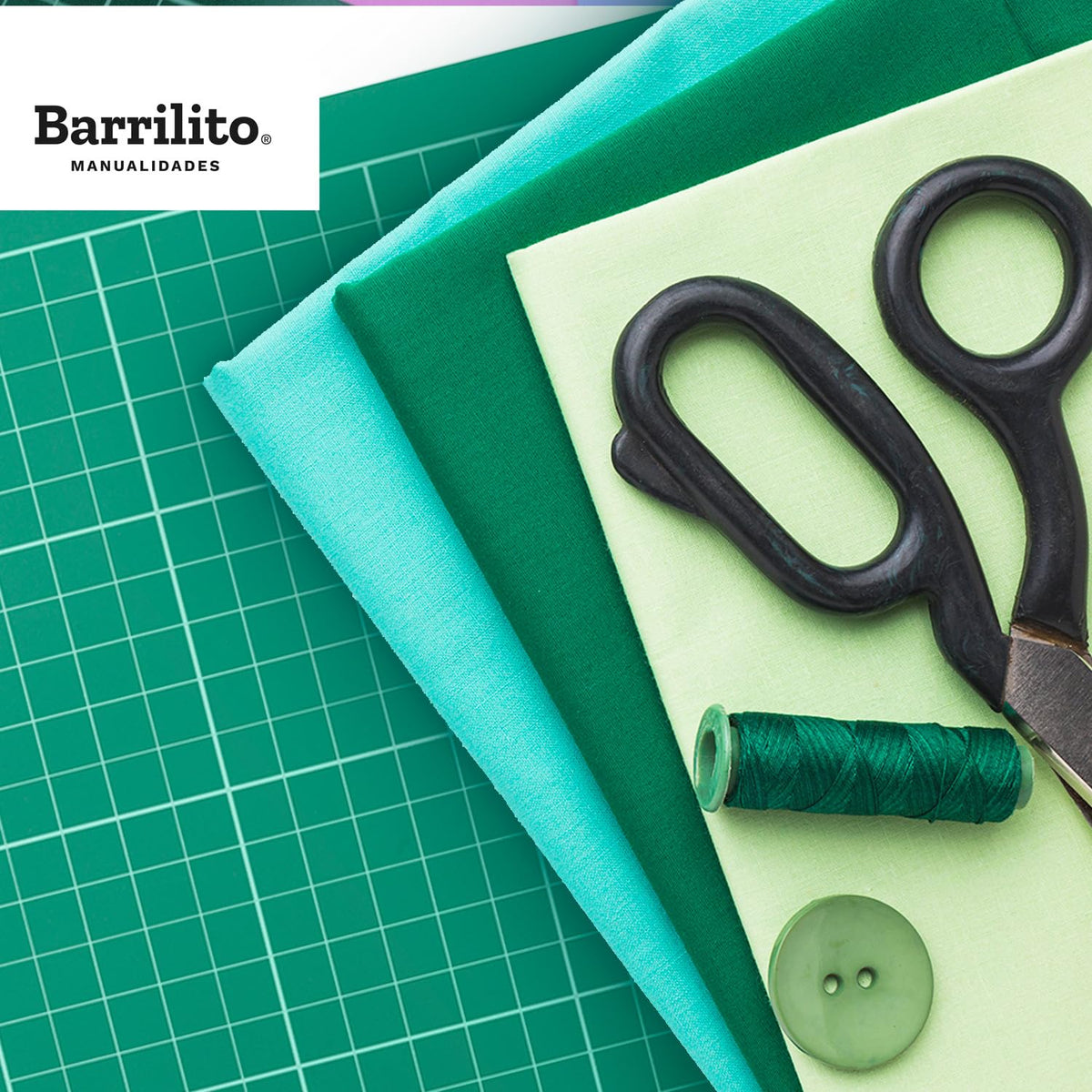 Barrilito Tapete Salva Corte Grande 60x45 cm Verde