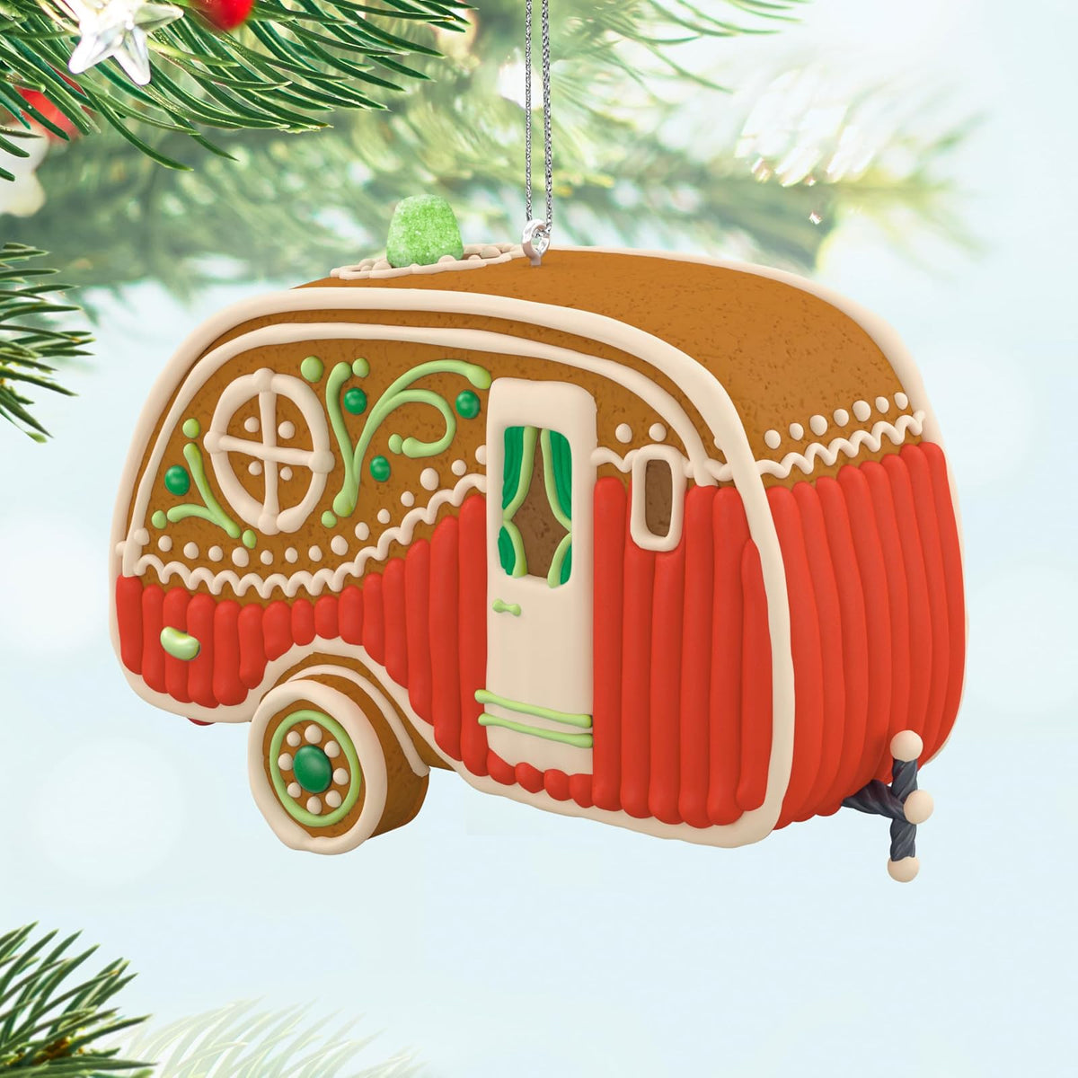 Hallmark - Adorno de Navidad 2024, Happy Haul-idays, Regalos al Aire última intervensión