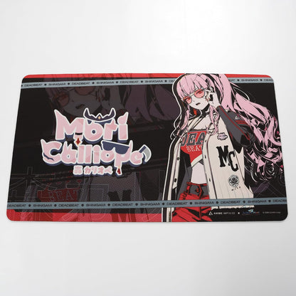 Anime Impulse x Mori Calliope - Alfombrilla de Mouse para Juegos de computadora, hololive Production con Licencia Oficial de Alta Calidad, Antideslizante TCG o Alfombrilla de computadora de Oficina