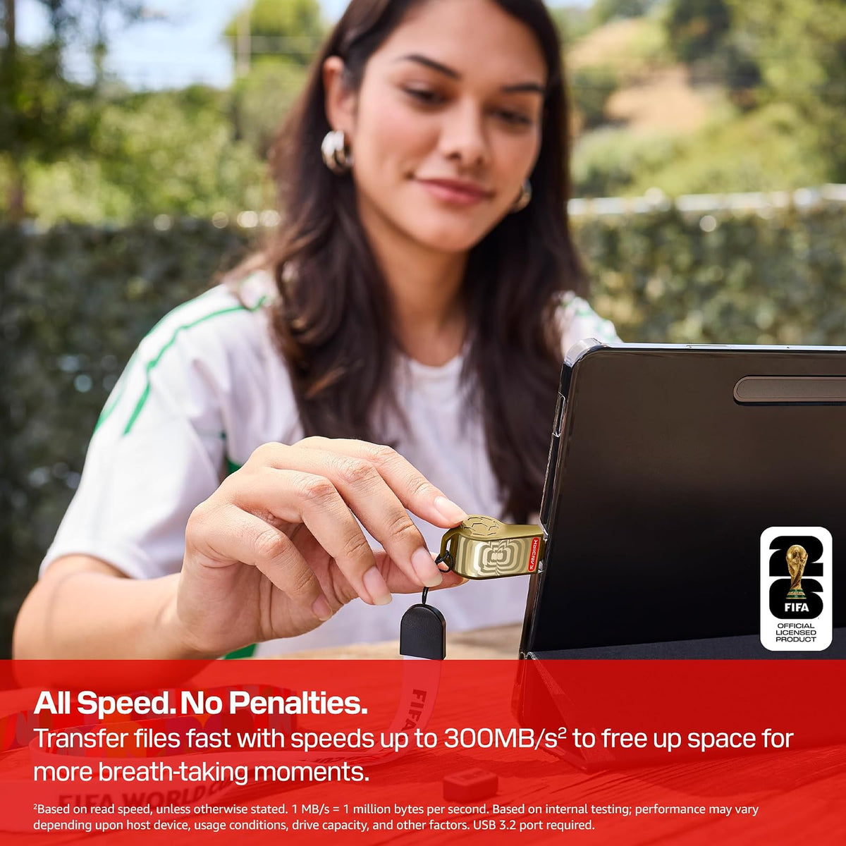 Sandisk USB-C Copa Mundial 128GB Gold (SDCZIA-128G-G46GLD)