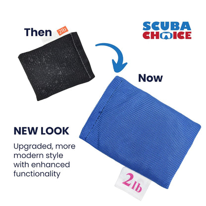Scuba Choice - Plomo de Malla Suave para Diving