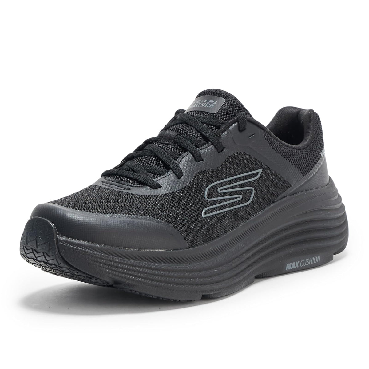 Skechers MAX Cushion Endeavour Tenis para Mujer - 28.0 cm - Negro -