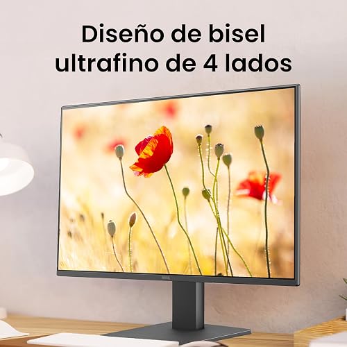 BenQ Monitor GW2491 23.8” 1080p FHD 100Hz IPS HDMI DP Tecnologías para el Cuidado de la Vista Bisel Ultra Delgado Software Eye-Care U