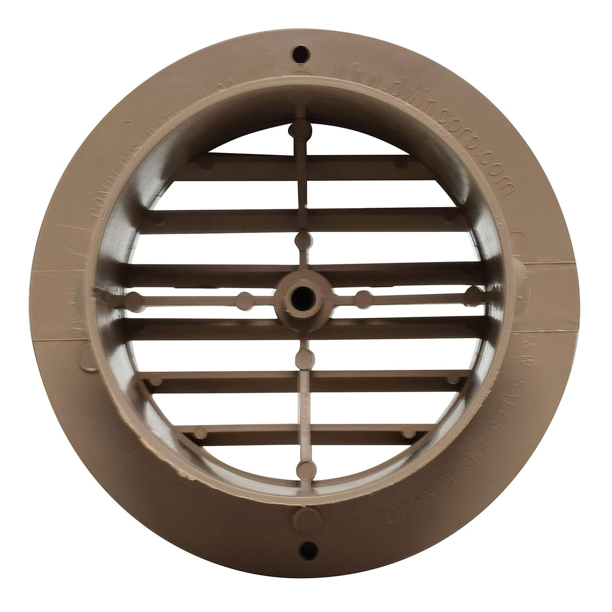 Go Power! Valterra A10-3346VP - Registro de Calor Giratorio y A/C (10,16 cm ID, 5-3/8 Pulgadas OD)