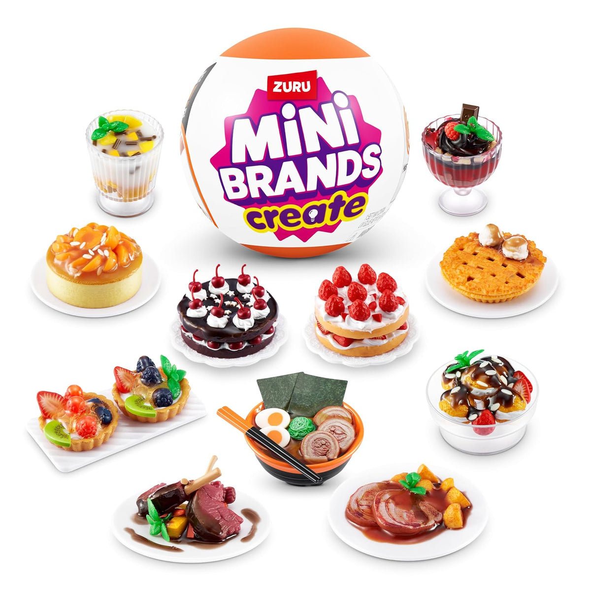 Mini Brands Master Chef Series 1 (Paquete de 2) – Colecciona y CREA 11 Platos Masterchef, Juego de Resina, Coleccionable no Comestible