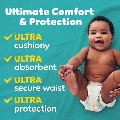 PAMPERS Baby Dry Pañales Desechables Unisex Etapa 3, 168 Uds, Bebé 7-13 Kg