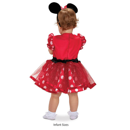 Disguise Disney Minnie Mouse - Disfraz para niña, talla roja/(2T)