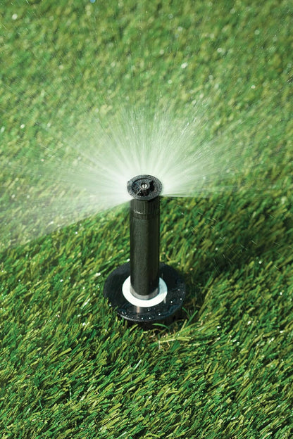 Rain Bird 1804VAN - Rociador emergente profesional, patrón ajustable de 0° a 360°, distancia de pulverización de 8 pies a 15 pies, altura desplegable de 4 pulgadas