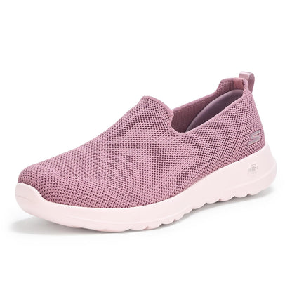 Skechers Go Walk Joy Stretch Fit Tenis para Mujer - 25.5 cm - Malva oscuro