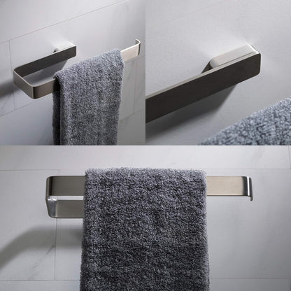 KRAUS Stelios - Toalla de baño, acabado de níquel cepillado, KEA-19925BN