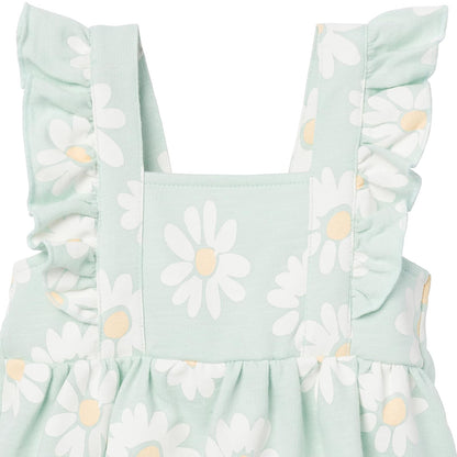 Modern Moments by Gerber Baby Girls' Sleeveless French Terry Romper Mameluco Bebé-Niñas