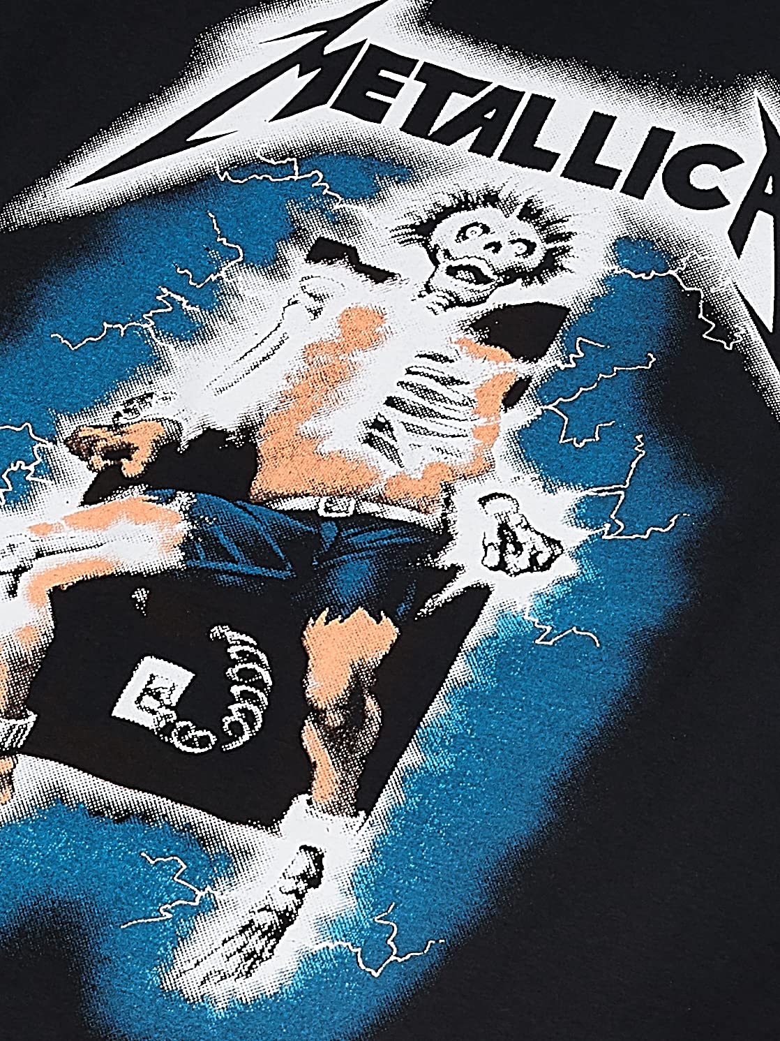 Metallica Playera Metallica Ride The Lightning CamisetaUnisex Adulto