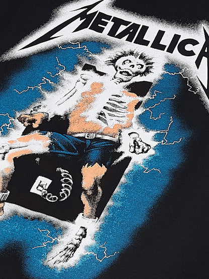 Metallica Playera Metallica Ride The Lightning CamisetaUnisex Adulto