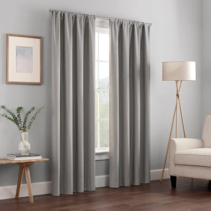 Eclipse Kendall Panel de Cortina Blackout Térmica - Gris - 107An x 137Al cm (1 Paneles)