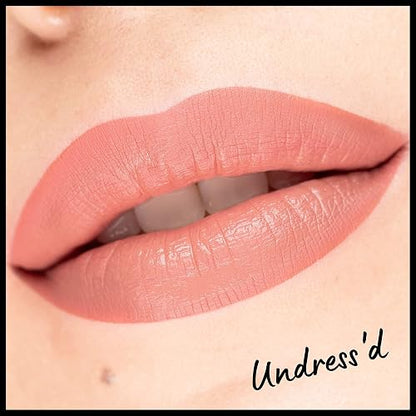 NYX Professional Maquillaje Labial Lencería XXL Mate Líquido Lápiz Labial Desvestida (Rosa Nude)