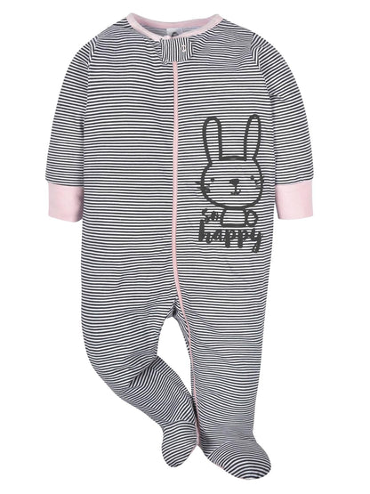 Gerber Paquete de 4 Pijamas Sleep 'N Play para bebés