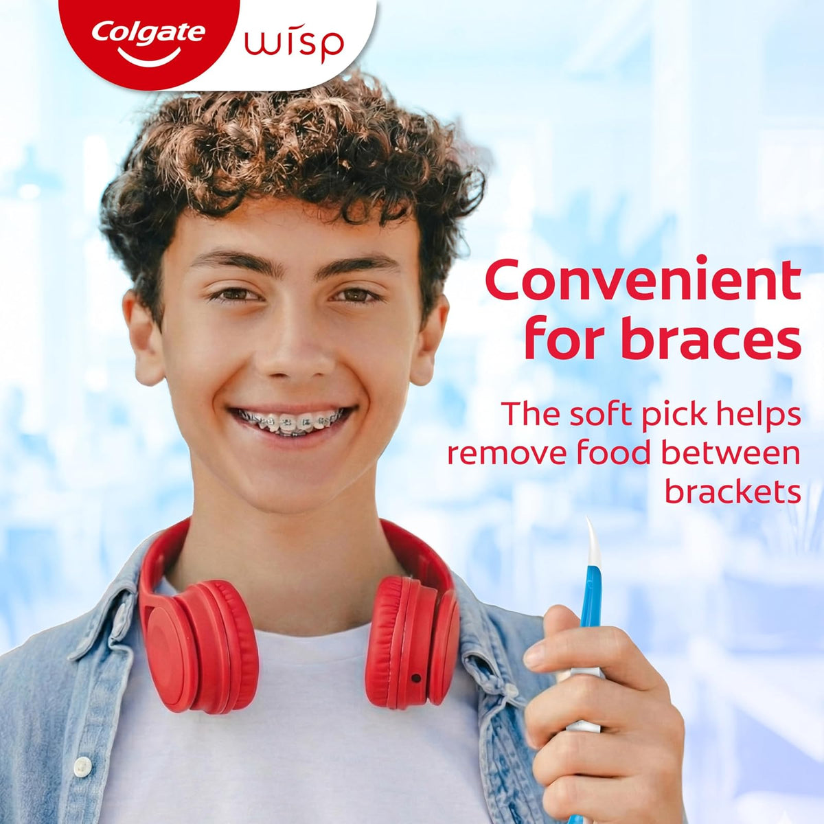 Colgate Max Fresh Wisp Disposable Mini Toothbrush, Peppermint - 24 Count (4 Pack)