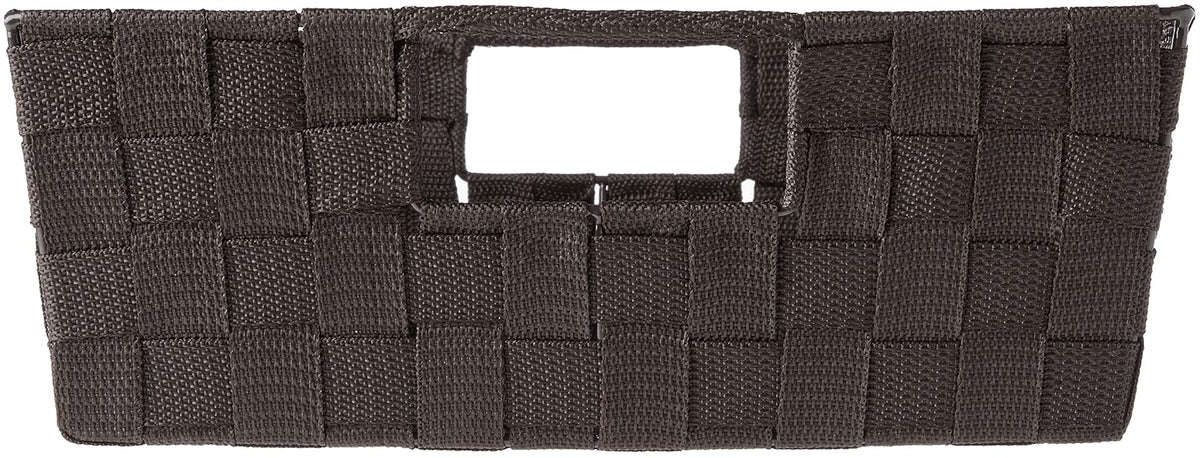 Whitmor Correa Tejida Estante, Casual, Espresso, 13W x 15D x 5H in., 1