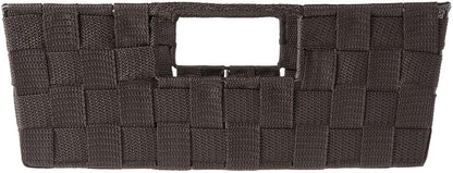 Whitmor Correa Tejida Estante, Casual, Espresso, 13W x 15D x 5H in., 1