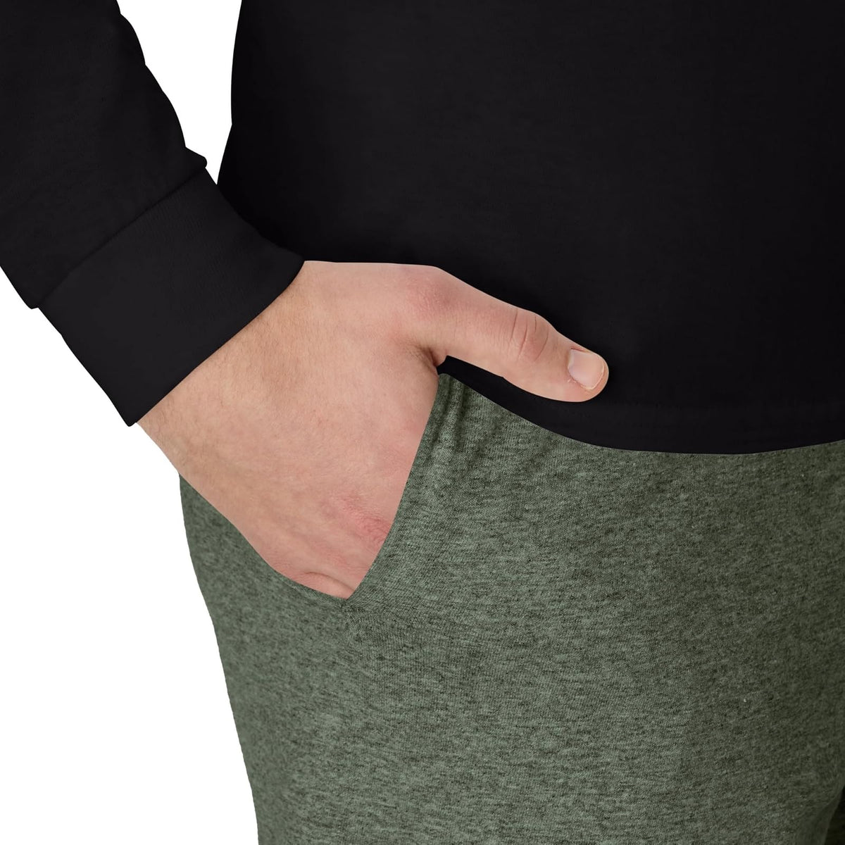 Hanes Men's Jersey Short with Pockets
