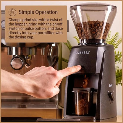 Baratza Encore ESP (molinillo de café eléctrico de rebabas) (negro)