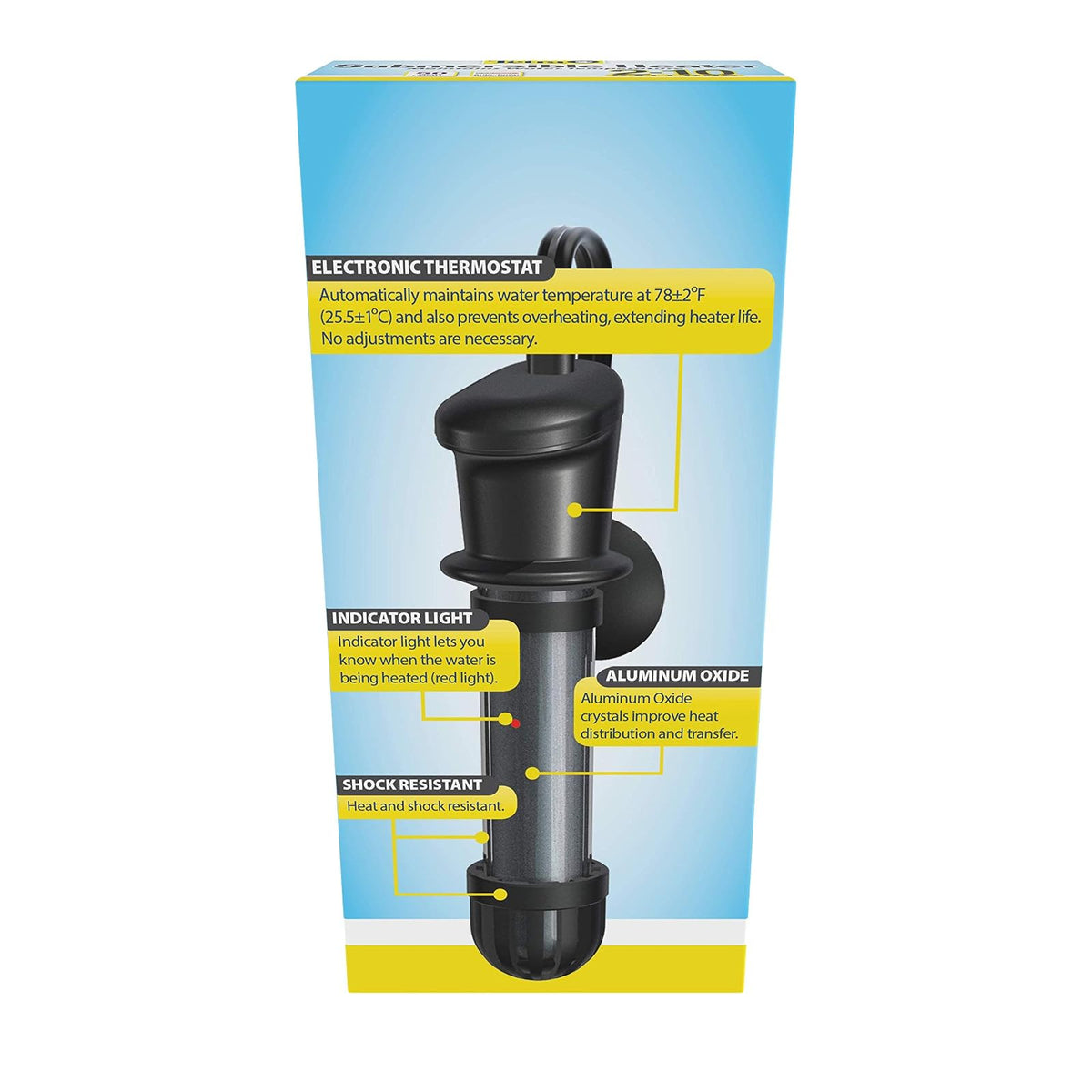 Tetra 26447 Submersible Aquarium Heater, 50-Watt