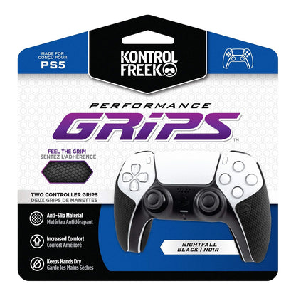 KontrolFreek Original Grips X Thin para Control PS5 - Rojo y negro