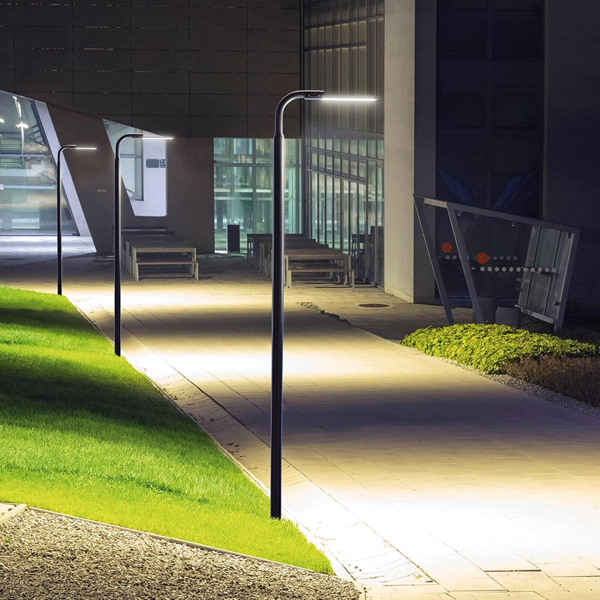 Volteck Basic SUB-741L, Luminario suburbano LED 100 W 6500 K