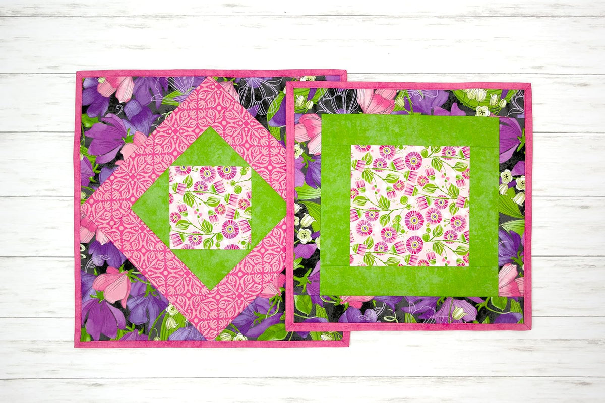 June Tailor Project Bag (2) - Kit de costura Zippity-Do-Do-Do-Do, cierre rosa, L