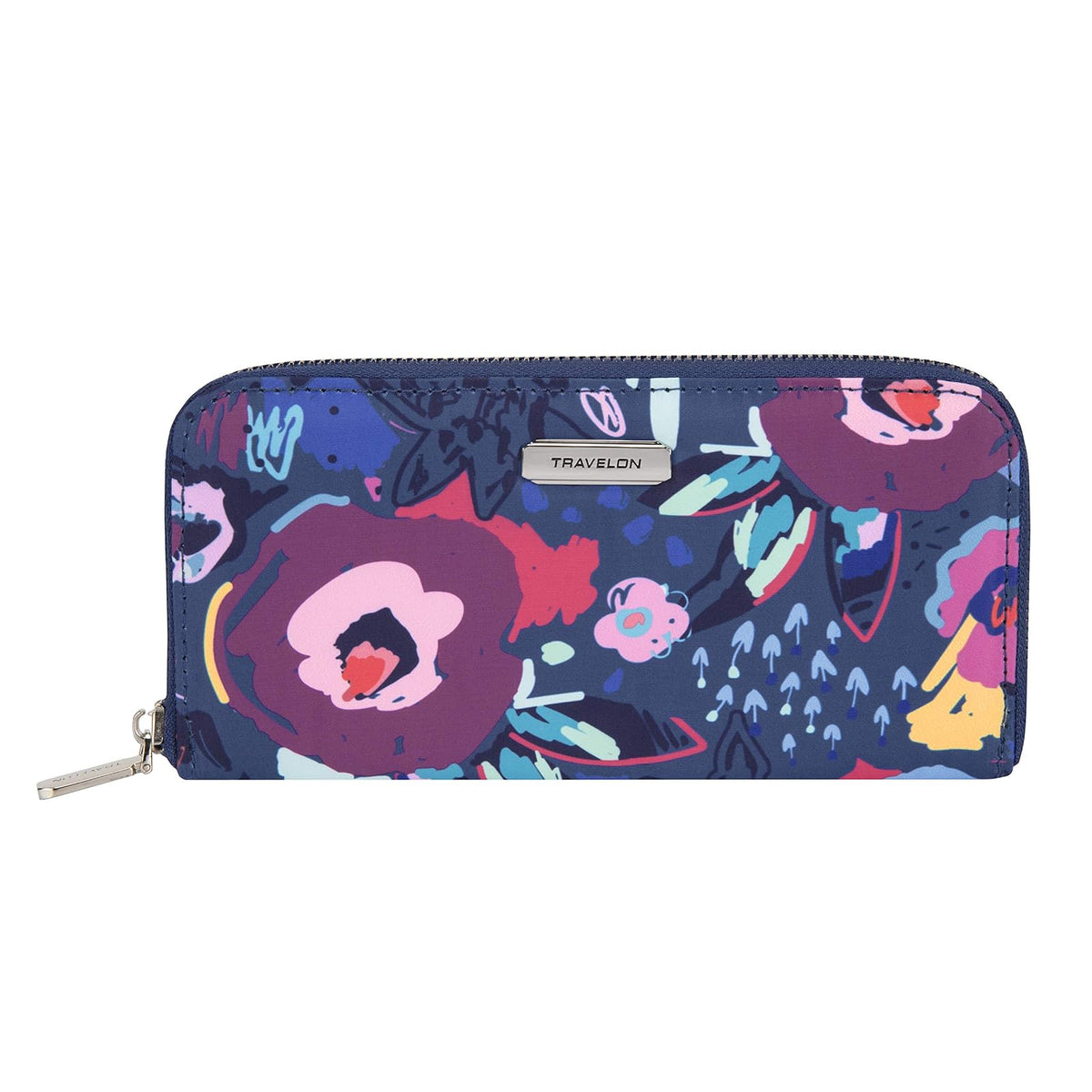 Travelon portafolios con cierre único para mujer con bloqueo RFID